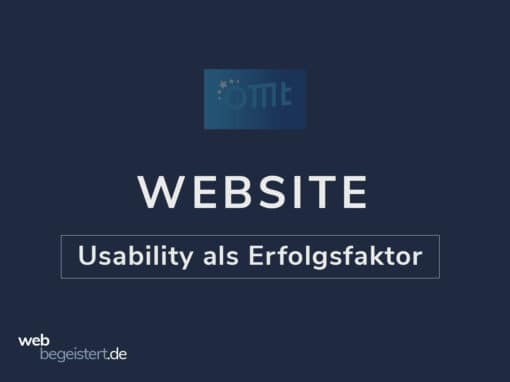 Website Usability als Erfolgsfaktor – 9 Dinge, die Du für Dein Webdesign beachten solltest