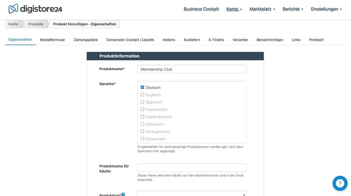 Digistore 24 mit Digimember