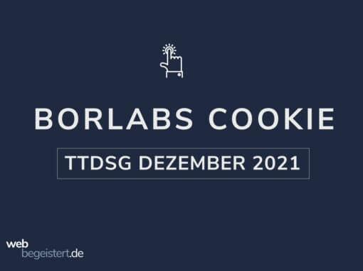 Borlabs Cookie Telemedien-Datenschutz-Gesetz (TTDSG)
