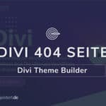 Divi 404 Fehlerseite